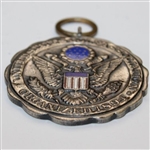 Danny Edwards' 1974 US Open Sectional Low Scorer USGA Sterling Medal - Oklahoma City