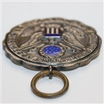 Danny Edwards' 1974 US Open Sectional Low Scorer USGA Sterling Medal - Oklahoma City