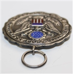 Danny Edwards' 1972 US Amateur Sectional Low Scorer USGA Sterling Medal - Tulsa