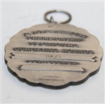 Danny Edwards' 1972 US Amateur Sectional Low Scorer USGA Sterling Medal - Tulsa