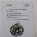 Danny Edwards' 1972 US Amateur Sectional Low Scorer USGA Sterling Medal - Tulsa