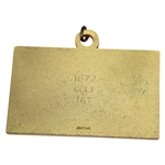 Champion Danny Edwards' 1972 Big 8 Conference 1st Place Golf Medal