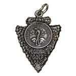 1969 Oklahoma OHSAA Regional Golf Medal Class A 4-Ball 2nd Place Arrowhead Medal