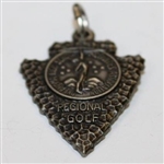 1969 Oklahoma OHSAA Regional Golf Medal Class A 4-Ball 2nd Place Arrowhead Medal