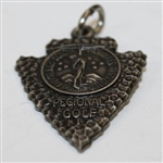 1969 Oklahoma OHSAA Regional Golf Medal Class A 2-Ball 2nd Place Arrowhead Medal
