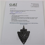 1969 Oklahoma OHSAA Regional Golf Medal Class A 2-Ball 2nd Place Arrowhead Medal