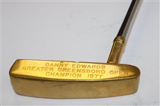 Champion Danny Edwards' Gold Plated PING Putter for 1977 Greater Greensboro Open Win