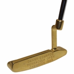 Champion Danny Edwards Gold Plated PING A-Blade Putter for 1985 Pensacola Open Win