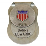 Danny Edwards Personal 1980 PGA Tour Money Clip/Badge