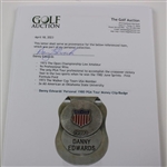 Danny Edwards' Personal 1980 PGA Tour Money Clip/Badge