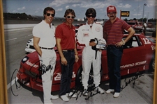 Rick Mears & Danny Sullivan Signed Racing Photo - Danny Edwards Collection JSA ALOA