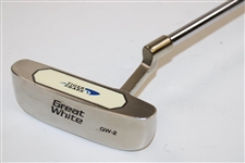 Danny Edwards' Used Tiger Shark Great White GW-2 Putter with Putter Boot-E Cover