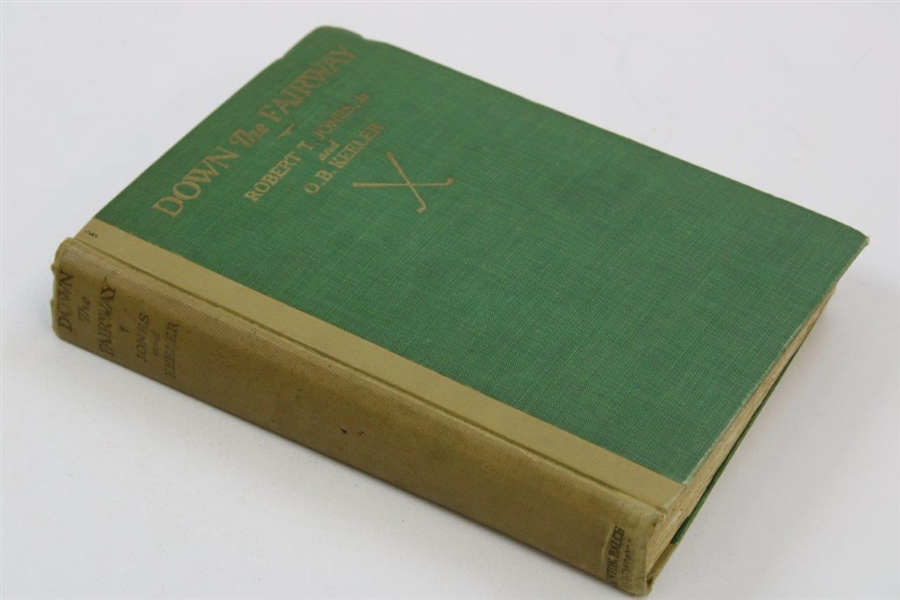1927 1st Edition 'Bobby Jones Down The Fairway Book