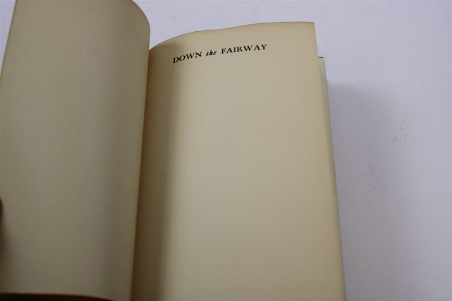 1927 1st Edition 'Bobby Jones Down The Fairway Book