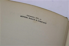 1927 1st Edition 'Bobby Jones Down The Fairway Book
