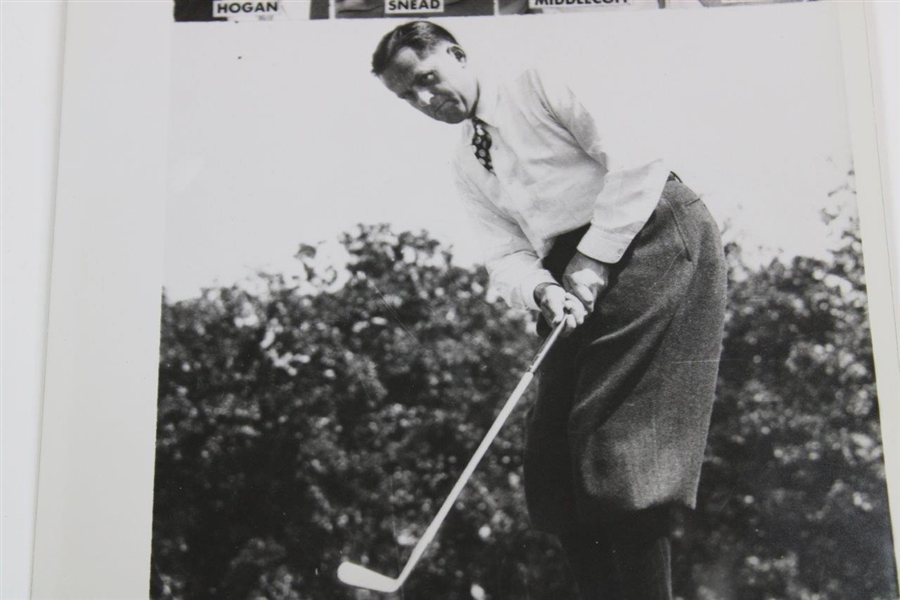 1959 Bobby Jones Putting At 1936 Masters and Past Champions Wire Photo