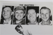 1959 Bobby Jones Putting At 1936 Masters and Past Champions Wire Photo