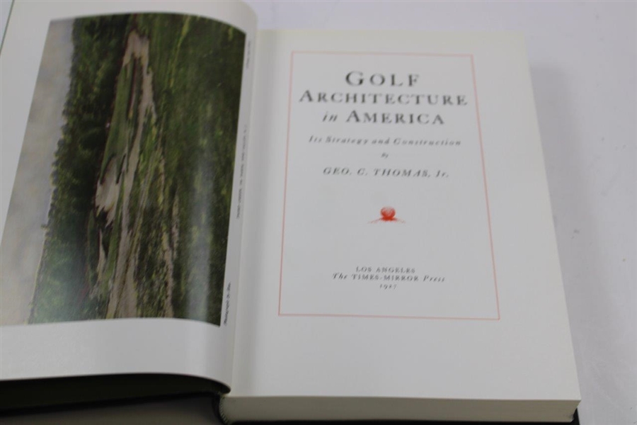 Golf Architecture In America' By George Thomas 