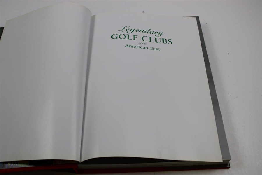 Legendary Golf Clubs Of The American East' By John De St. Jorre