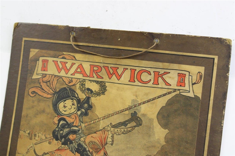 1900s Dunlop Warwick Store Display Sign