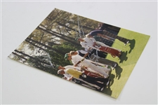 Nicklaus, Palmer & Norman Signed Masters Photo JSA ALOA