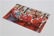 Palmer, Trevino, Irwin & Others Signed Ryder Cup Photo JSA ALOA