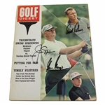 Nicklaus, Palmer & Player Signed Golf Digest Magazine JSA ALOA