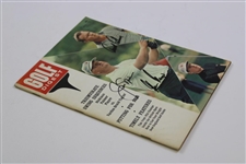 Nicklaus, Palmer & Player Signed Golf Digest Magazine JSA ALOA