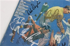 Jack Nicklaus, Arnold Palmer, Gary Player & 3 Others Signed 1971 Golf Digest Magazine JSA ALOA