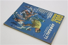 Jack Nicklaus, Arnold Palmer, Gary Player & 3 Others Signed 1971 Golf Digest Magazine JSA ALOA
