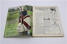 Jack Nicklaus, Arnold Palmer, Gary Player & 3 Others Signed 1971 Golf Digest Magazine JSA ALOA