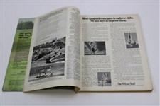 Jack Nicklaus, Arnold Palmer, Gary Player & 3 Others Signed 1971 Golf Digest Magazine JSA ALOA
