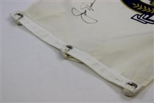 Jack & Gary Nicklaus Signed 1997 US Open at Congressional Screen Flag JSA ALOA