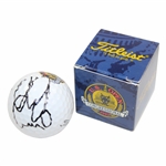 Ernie Els Signed 1997 US Open At Congressional Titleist 3 Logo Golf Ball With Box JSA ALOA