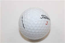 Ernie Els Signed 1997 US Open At Congressional Titleist 3 Logo Golf Ball With Box JSA ALOA