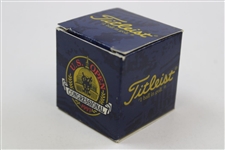 Ernie Els Signed 1997 US Open At Congressional Titleist 3 Logo Golf Ball With Box JSA ALOA