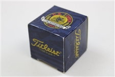 Ernie Els Signed 1997 US Open At Congressional Titleist 3 Logo Golf Ball With Box JSA ALOA