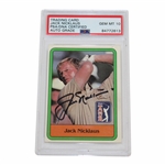 Jack Nicklaus Signed Rookie Card PSA# 84772613