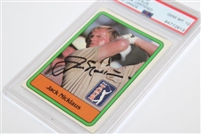 Jack Nicklaus Signed Rookie Card PSA# 84772613