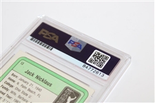 Jack Nicklaus Signed Rookie Card PSA# 84772613