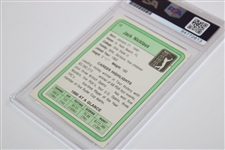 Jack Nicklaus Signed Rookie Card PSA# 84772613