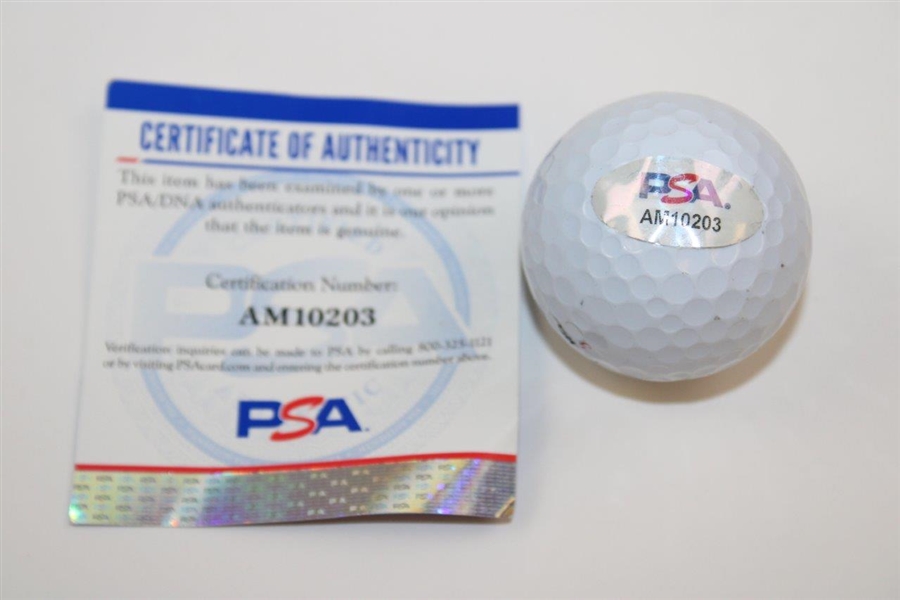 Adam Scott Signed Nitro Golf Ball PSA# AM10203