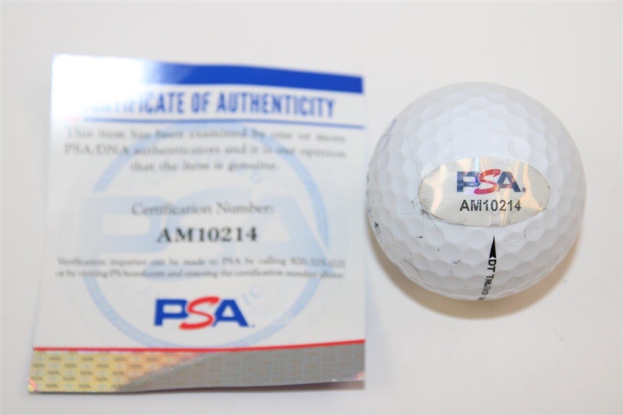 Brooks Koepka Signed 2018 PGA Championship Logo Golf Ball PSA# AM10214