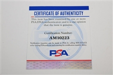 Gary Player Signed 2022 Masters Flag With Years Won PSA# AM10223
