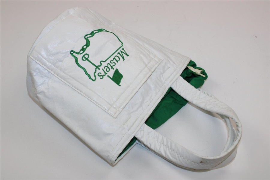 Masters Logo White Bag