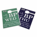 Masters 2023 Berkman's Place Wednesday & Thursday Parking Permits