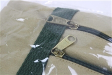 Masters Logo Green & Tan Bag In Original Plastic Package