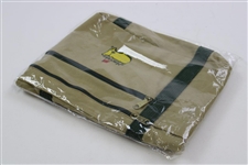 Masters Logo Green & Tan Bag In Original Plastic Package