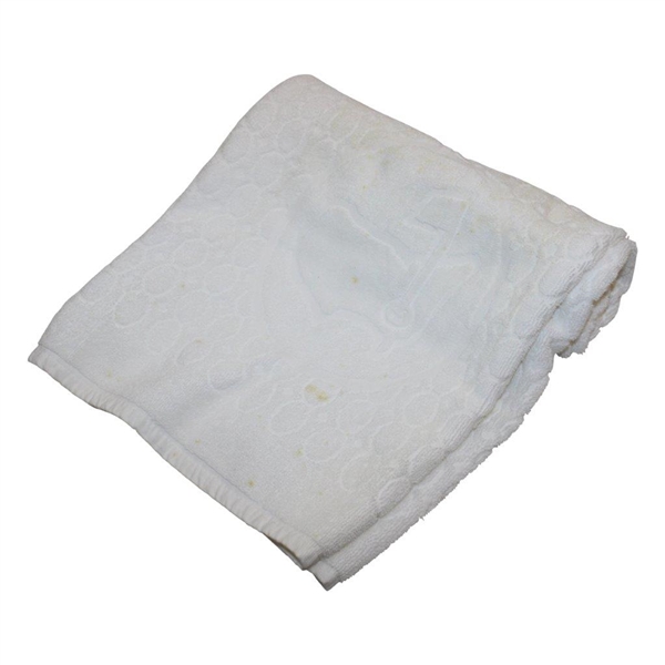 Masters Tournament Logo White Bath Towel 