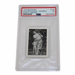 Walter Hagen 1932 Bulgaria PSA Graded PR 1 Card #66520888